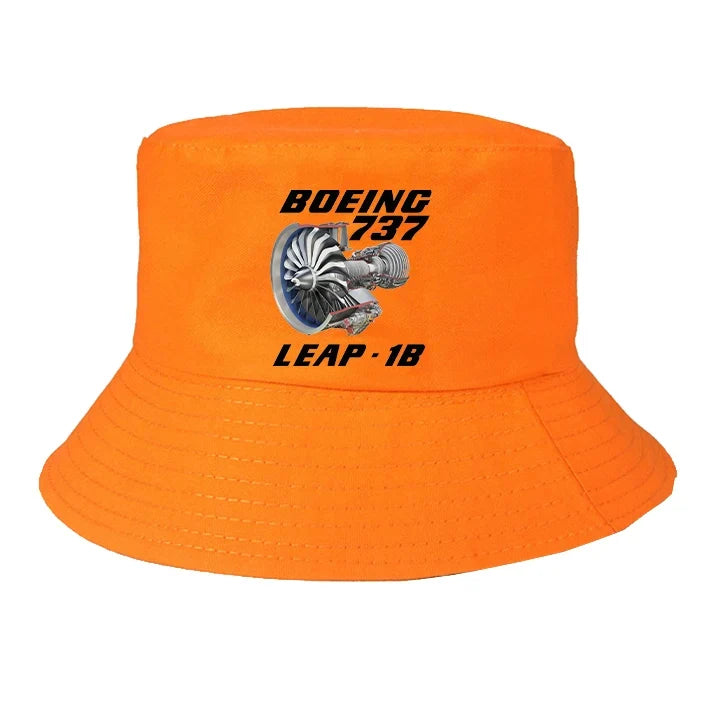 Boeing 737 & Leap 1B summer hat - orange