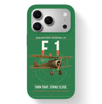 Thumbnail for Sopwith Camel F.1 design on green magsafe iphone case, for iPhone 17 Pro