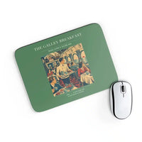 Thumbnail for VINTAGE G4184 - The Galley Breakfast - Designed Mouse Pads design on green rectangle