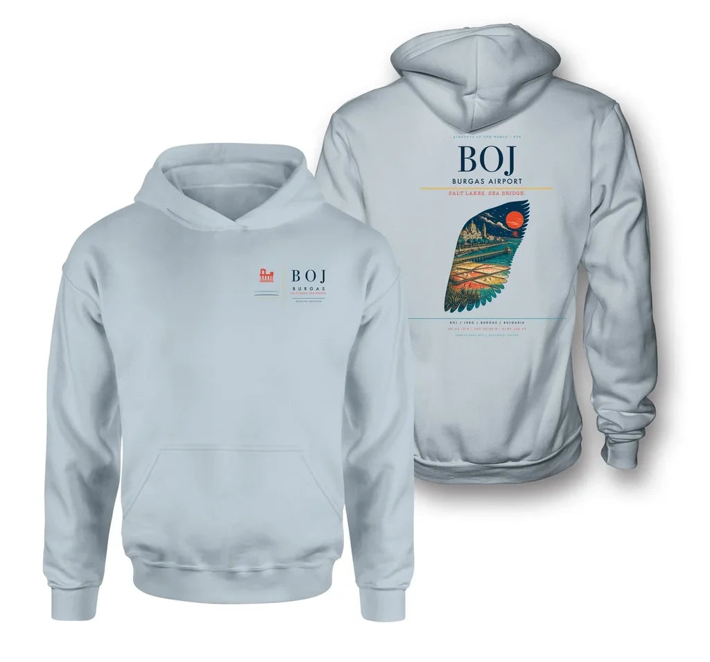 Burgas Airport BOJ Light Blue