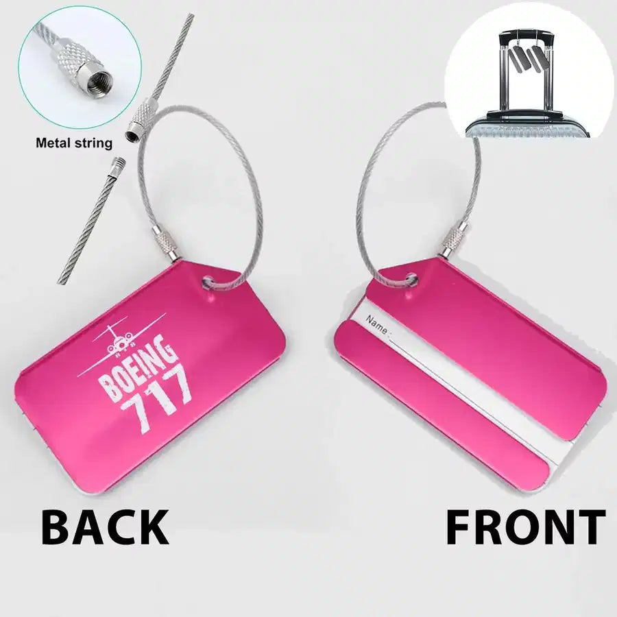 Customisable Boeing 717 Luggage - view 8