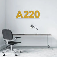 Thumbnail for Customisable Airbus A220 Metal Sign - view 8