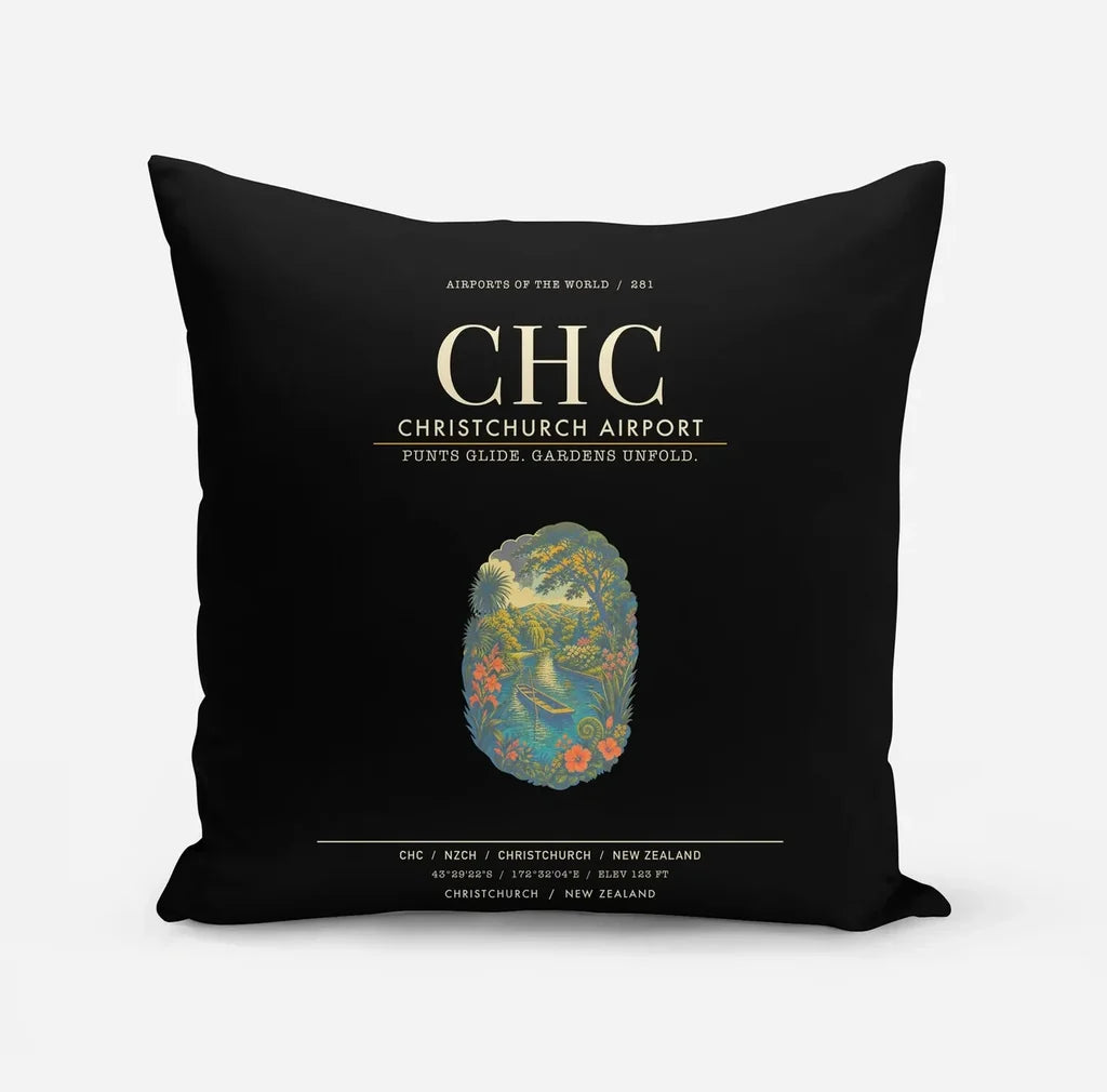 Christchurch Airport CHC - Black