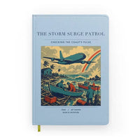 Thumbnail for VINTAGE G4367 - The Storm Surge Patrol - Designed Notebooks design on lightblue