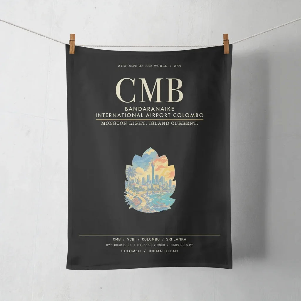 Bandaranaike International Airport Colombo CMB - Black