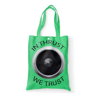 Thumbnail for Thrust We Trust Tote Bag - view 8