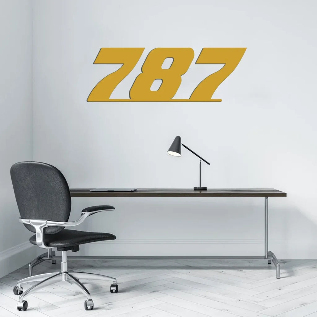 Customisable Boeing 787 Metal Sign - view 8