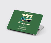 Thumbnail for Boeing 737 MAX 7 design on green MacBook case