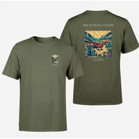 Thumbnail for VINTAGE G4413 - The Payroll Flight - Double-Side T-Shirt design on greenarmy double side t shirt