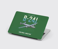Thumbnail for B-24J Liberator design on green MacBook case