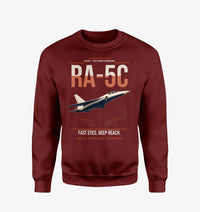 Thumbnail for RA-5C Vigilante design on wine red sweatshirt