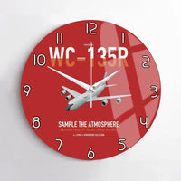 Thumbnail for WC-135R Constant Phoenix design on red no frame wall clock