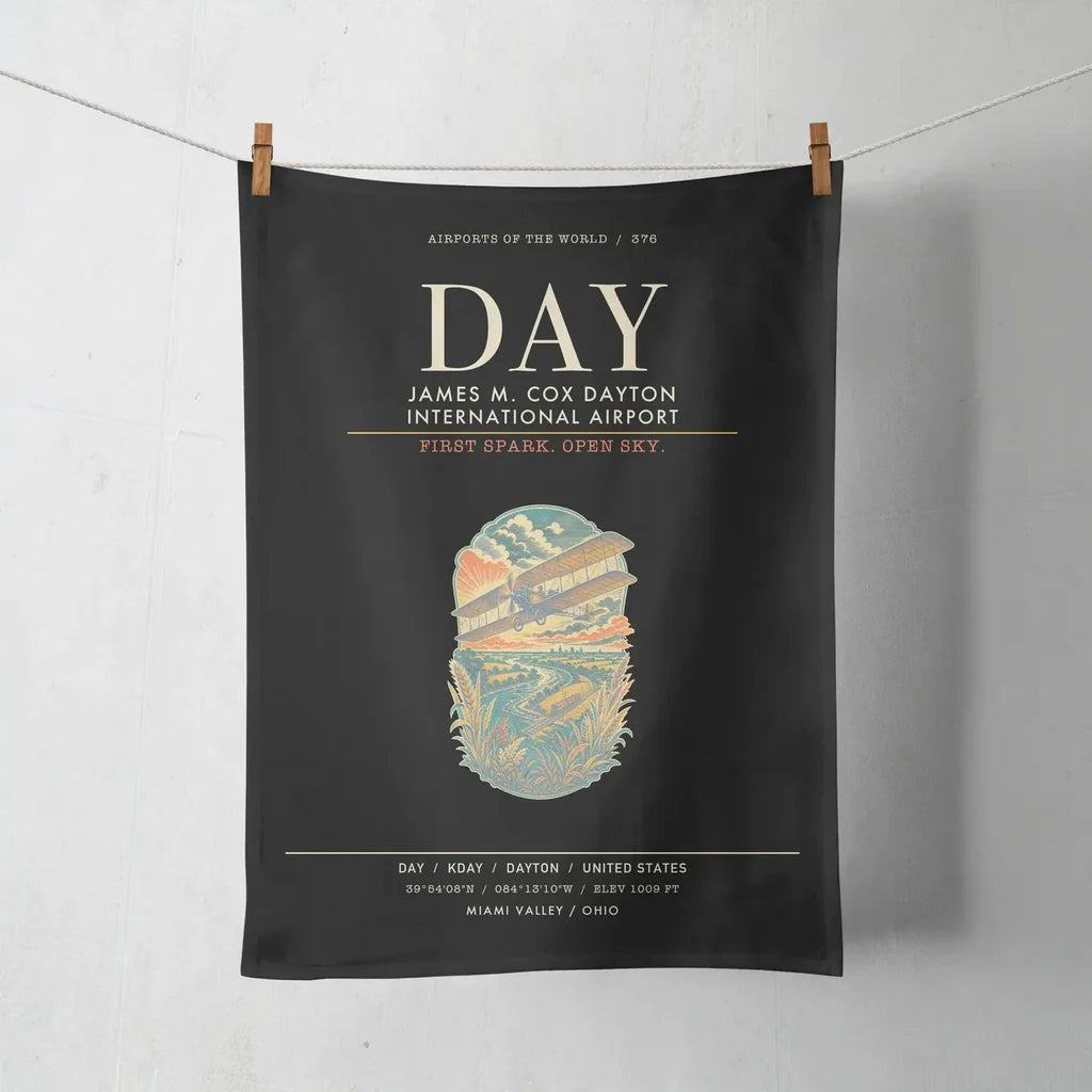 James M. Cox Dayton International Airport DAY - Black