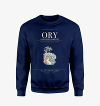 Thumbnail for Paris-Orly Airport ORY Sweatshirt - Navy Blue