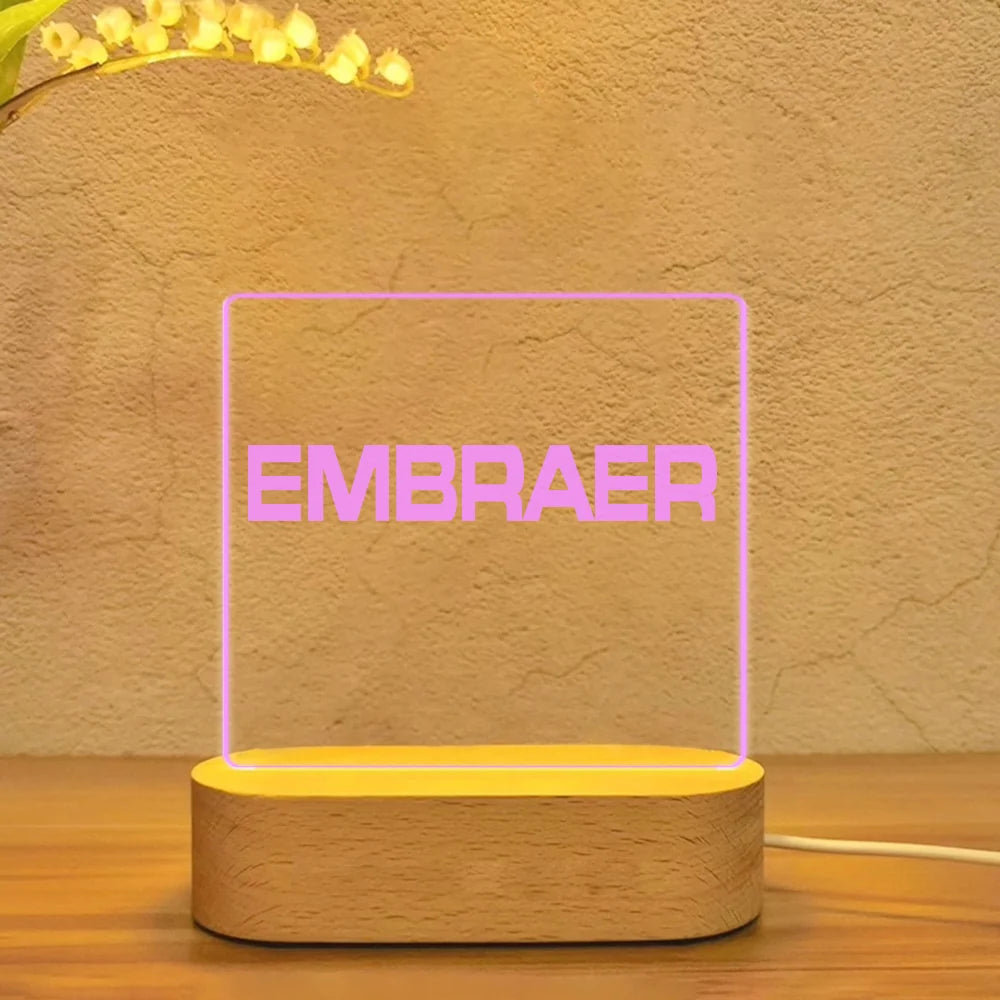 Customisable Embraer Lamp - view 8