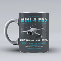 Thumbnail for Mini 4 Pro Mug design on gray dji