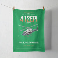 Thumbnail for Bell 412EPI design on green towel