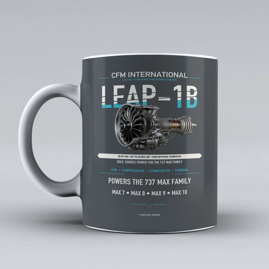 Mug design on gray leap 1b