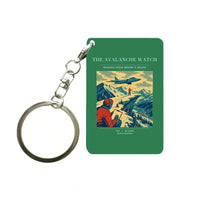 Thumbnail for VINTAGE G4344 - The Avalanche Watch - Designed Key Chain design on green