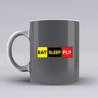 Thumbnail for Customisable Eat Sleep Fly Mug - view 8