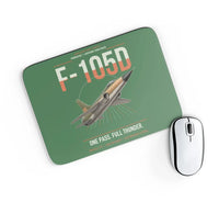 Thumbnail for F-105D Thunderchief design on green rectangle mouse pad