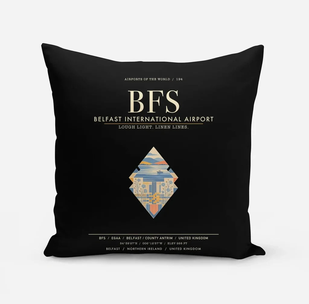 Belfast International Airport BFS - Black