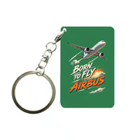 Thumbnail for SIGNAL 608 - Born To Fly Airbus - Key Chain design on green key chain