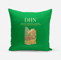 Thumbnail for Dothan Regional Airport (DHN) design on green pillow