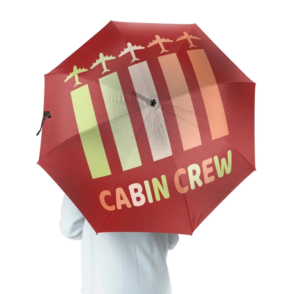 Colourful Cabin Crew Umbrella - view 8