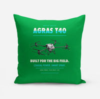 Thumbnail for DJI Agras T40 design on green pillow