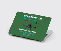 Thumbnail for Draganfly Commander 3XL design on green MacBook case