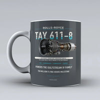 Thumbnail for 611-8 Mug design on gray tay