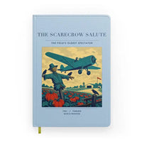 Thumbnail for VINTAGE G4396 - The Scarecrow Salute - Designed Notebooks design on lightblue