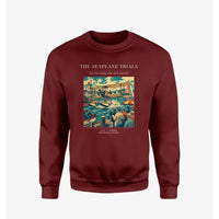 Thumbnail for VINTAGE G4005 - The Seaplane Trials - Designed Sweatshirts design on winered