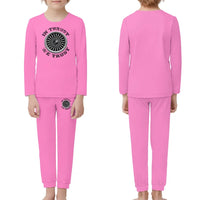 Thumbnail for In Thrust We Trust (Vol 2) children pajamas - Pink