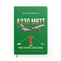 Thumbnail for Airbus A330 MRTT design on green notebook