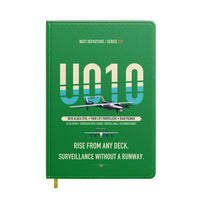 Thumbnail for Airbus U010 Aliaca VTOL design on green notebook