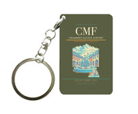 Thumbnail for Chambéry-Savoie Airport (CMF) design on green army key chain