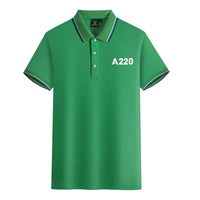 Thumbnail for Customisable Airbus A220 Polo Shirt - view 8