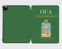 Thumbnail for Thomas Sankara International Airport (OUA) design on green ipad tablet case