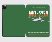 Thumbnail for MQ-25A STINGRAY design on green ipad tablet case