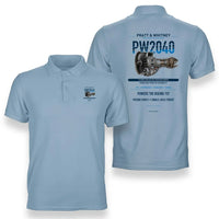 Thumbnail for PW2040 design on light blue polo