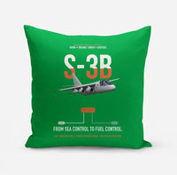 Thumbnail for S-3B Viking design on green pillow