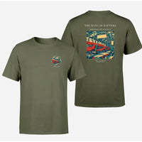 Thumbnail for VINTAGE G4166 - The Hangar Rafters - Double-Side T-Shirt design on greenarmy double side t shirt