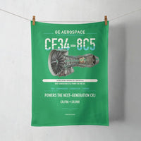 Thumbnail for CF34-8C5 design on green towel