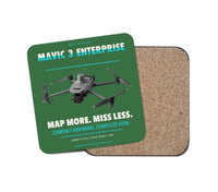 Thumbnail for DJI Mavic 3 Enterprise design on green 1 piece coaster