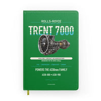Thumbnail for TRENT 7000 design on green notebook