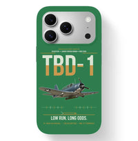 Thumbnail for TBD-1 Devastator design on green magsafe iphone case, for iPhone 17 Pro