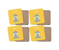 Thumbnail for M. R. Stefanik Airport BTS Coaster 4-Pieces-Set - Yellow