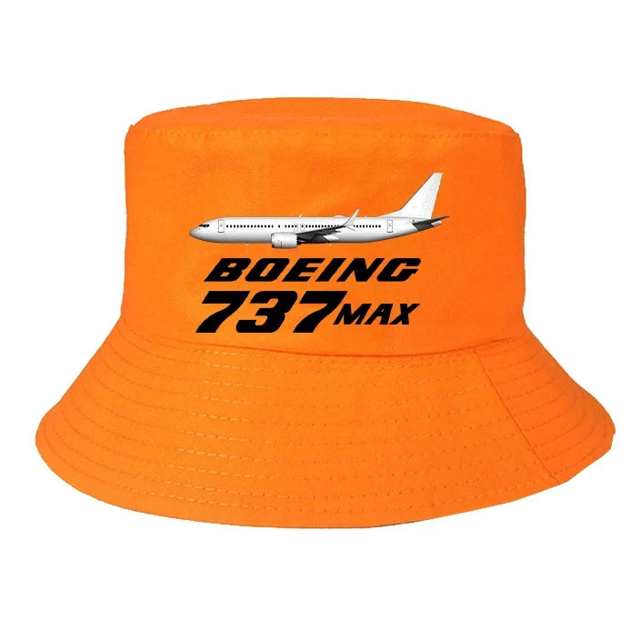 The Boeing 737Max summer hat - orange